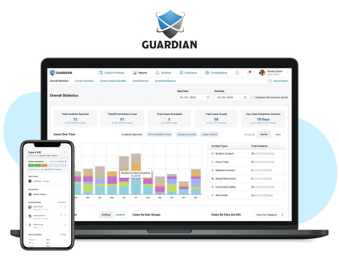 Software de gerenciamento de caso Guardian
